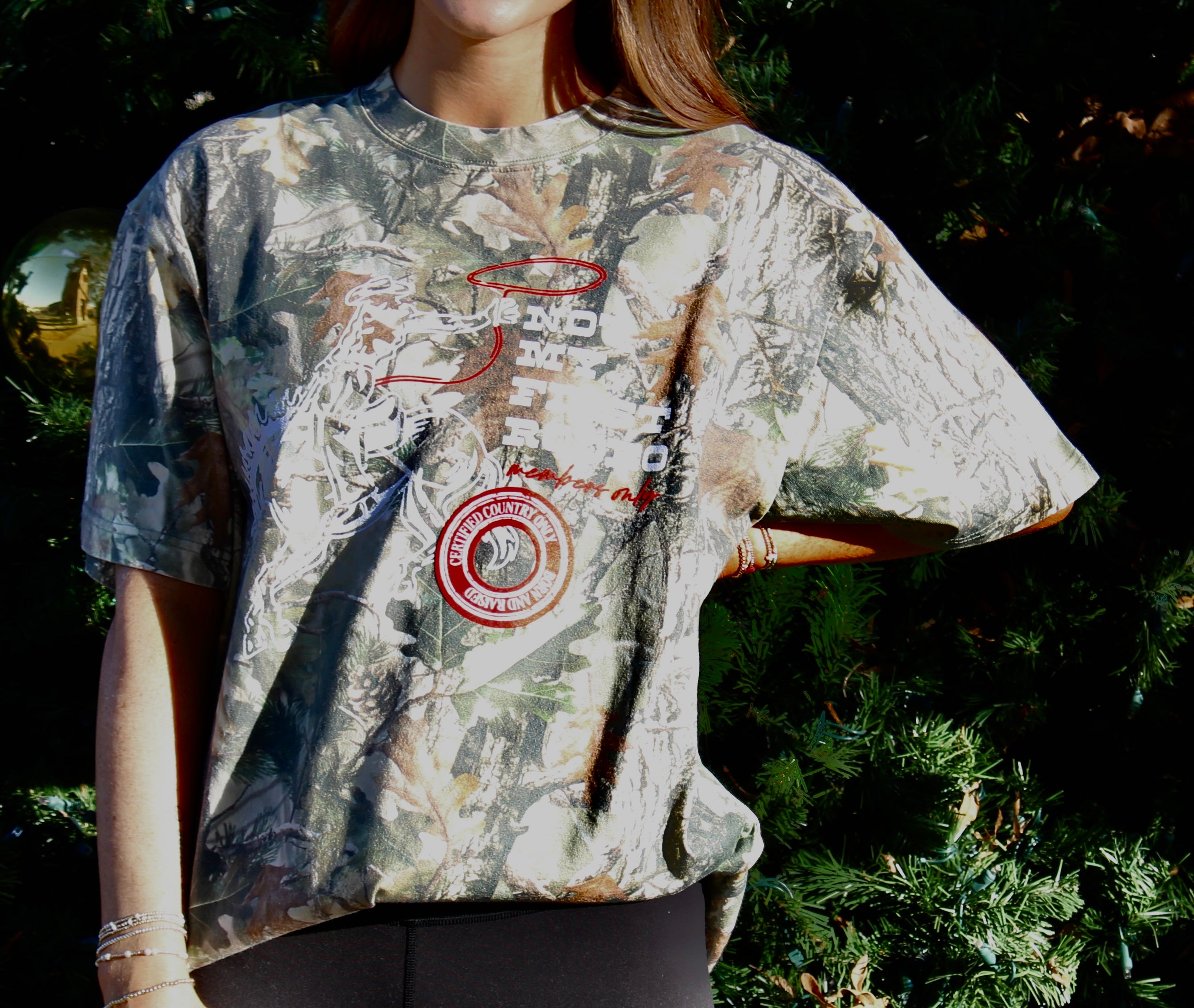Camo Oversized Tee